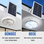 UpWay 45W Güneş Enerjili İç Mekan Sıva Üstü 50 LED Kumandalı Tavan Lambası thumbnail 7