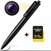 Tükenmez Kalem Şeklinde Gizli Kamera + 32GB Hafıza Kartı thumbnail 1
