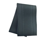 Lüx Desenli Deri Dikme Direksiyon Kılıfı 38-40cm Gri OND366 - 2