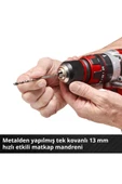 Einhell TE-CD 18/48 Li-i Çift Akülü 2 Ah Darbeli Matkap thumbnail 3