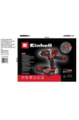 Einhell TE-CD 18/48 Li-i Çift Akülü 2 Ah Darbeli Matkap thumbnail 8