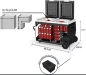Iceco K75D 12-24 V 75 lt Aküsüz Kompresörlü Araç Buzdolabı thumbnail 6