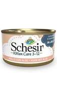 Schesir Tavuklu Ve Aloe Veralı Yavru Kedi Konserve 85 Gr  Skt: 05/2027 thumbnail 1