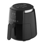 Kumtel Digital Fastfryer Airfryer 5.5 lt Yağsız Fritöz 1500 W Siyah Haf-02(TEŞHİR) - 3