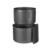 Kumtel Digital Fastfryer Airfryer 5.5 lt Yağsız Fritöz 1500 W Siyah Haf-02(TEŞHİR) - 4