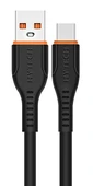 Hytech HY-X460 2.4A Type C Şarj Kablosu Black thumbnail 1