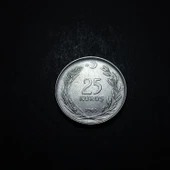 Escoines Koleksiyon 39963687afd9890e70 1965 Akmonital 25Kuruş Eski Madeni Para thumbnail 4