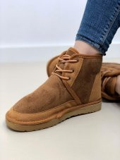 ODİLE TABA SÜET KADIN PELUŞ BOT - 4