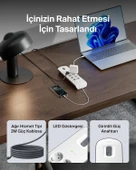 Belkin bsv804Vf2M Akım Korumalı Uzatma Priz,8 Çıkışlı Priz,2,4A Çıkışlı iki (2) adet USB Bağlantı Noktası ,2M, 2x2.4A USB Girişi thumbnail 4