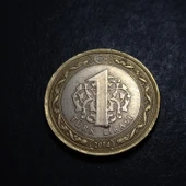 Escoines Koleksiyon 3996368800cdd4ecc3 2014 çapaklı 1tl ÇÇT eski madeni para thumbnail 4