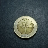 Escoines Koleksiyon 3996368800d0e34f0e 2020 Çapaklı 50Kuruş ççt+ eski madeni para thumbnail 4