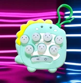 YÜKSEKKALİTE MİNİ SU YEŞİLİ POPİT YENİ NESİL ANAHTARLIKLI POPİT OYUNCAK POPİT SESLİ LED IŞIKLI POPİT thumbnail 1