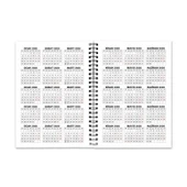 2026 Tarihli Ajanda - Haftalık Planlayıcı (Sümen) - A5 Boy Kraft Kapak - 4