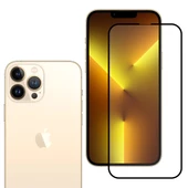 Bufalo iPhone 13 Pro Max Ekran Koruyucu 5D Temperli Cam Siyah - 1