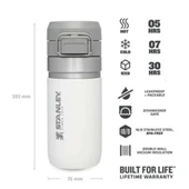 Stanley Go Quick Flip Water Bottle 0.47L Termos Kupa Bardak Matara thumbnail 9