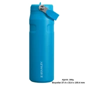 Stanley The IceFlow Flip Straw Pipetli Termos Bardak 0,70 LT Matara thumbnail 8