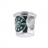 Bileklik ve Kolye İçin Star Coffe Gümüş Kaplama Charm - 1