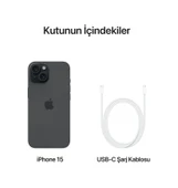 Apple iPhone 15 512 GB (Apple Türkiye Garantili) Siyah 512 GB - 9