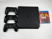 Playstation 4 Slim Kasa 1 Tb Hafıza 3 Adet Orjinal V2 Kol + Oyun OUTLET - 2