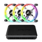 ZALMAN ZM-LF120A3 Premium 3 X 120mm LED Fan thumbnail 1