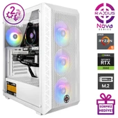 RaXius Nova G2 R5 3060-56G006 Ryzen5 5600G 32GB 2TBSSD RTX3060 12 GB FreeDOS Gaming Masaüstü Bilgisayar - 2
