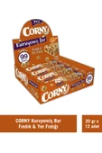 Corny Kuruyemiş Bar Fındık Yer Fıstığı 20 gr x 12 Adet - 1