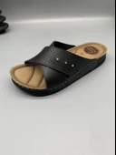 Apella Kadın Günlük Şık İçeri Dışarı Bahçe Rahat Ortopedik Anatomik Terlik thumbnail 4