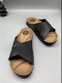 Apella Kadın Günlük Şık İçeri Dışarı Bahçe Rahat Ortopedik Anatomik Terlik thumbnail 5