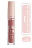 Golden Rose Nude Look Natural Shine Lipg. No:04Peachy Nude - 1