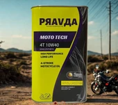 PRAVDA-YARI SENTETİK 10W40 MOTOSİKLET YAĞI 1LT - 1