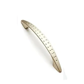 Noktalı Saten Çekmece Dolap Kapak Kulpu 96 Mm Metal Kulp 5 Adet​​​​​​​ thumbnail 5