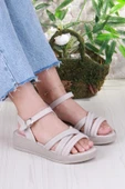 Fort 05-2065 Soft Rahat Toka Detaylı Çapraz Bant Kadın Sandalet thumbnail 7