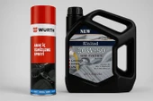 UNİTED 20W50 MOTOR YAĞI 4 LT VE WÜRTH ARAÇ İÇİ TEMİZLEME SPREYİ - 1
