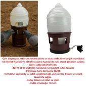 Elektrikli Isıtıcılı Güvercin Suluk-6,5 Lt thumbnail 3