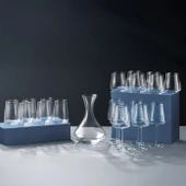 Emsan Brillante 19 Parça Bardak Seti Platin thumbnail 1