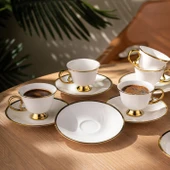 Emsan Rozzental 80 ml 6'lı Kahve Fincan Takımı thumbnail 2