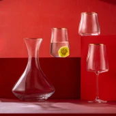 Emsan Brillante 19 Parça Bardak Seti Gold thumbnail 2