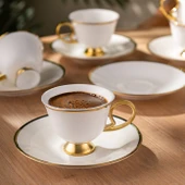 Emsan Rozzental 80 ml 6'lı Kahve Fincan Takımı thumbnail 9