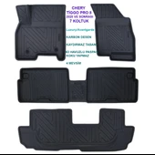 Chery Tiggo 8 Pro 7 Koltuk Luxury/Avantgarde 2020 ve Sonrası 4D Premium Havuzlu Paspas - 1