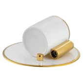 Emsan Modern 80 ml 6'lı Kahve Fincan Takımı thumbnail 9