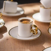 Emsan Wedding 90 ml 6'lı Kahve Fincan Takımı thumbnail 6