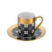 İstanbul Porselen Deren 6'lı Kahve Fincan Takımı 90 ml thumbnail 5