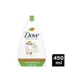 Dove Yenileyici Hindistan Cevizi Yağı ve Badem Özü Nemlendirici Duş Jeli 450 ml - 1