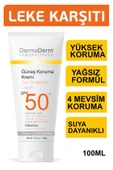 Dermaderm 2 Adet Spf 50+ Güneş Koruma Vitaminli Yüz ve Vücut Güneş Kremi 2 x 100 ml. - 2