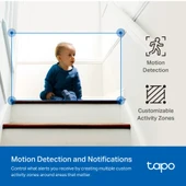 TP-LINK Tapo C222, 4,0Mpix, Iç ve Dis Mekan, Wifi-Ethernet, 12Mt. Gece Görüsü, 360 Dönüs, Dikey ve Yatay Hareket, Iki Yönlü Ses, Yapay Zeka Destekli Güvenlik Kamerasi - 4