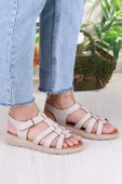 Fort 35904 Mavişim Rahat Esnek Çırt Bağlamalı Kadın Sandalet thumbnail 9