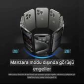 İphone 15 Pro Max Uyumlu Gizliliği Koruma 3D Antistatik Hayalet Ekran Koruyucu thumbnail 4