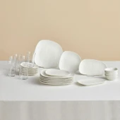 Karaca Forever Bone Cliff 26 Parça 6 Kişilik Kahvaltı Takımı thumbnail 1