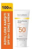 Dermaderm 5 Adet Spf 50+ Güneş Koruma Vitaminli Yüz ve Vücut Güneş Kremi 5 x 100ML. - 5