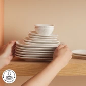 Karaca Forever Bone Cliff 26 Parça 6 Kişilik Kahvaltı Takımı thumbnail 10